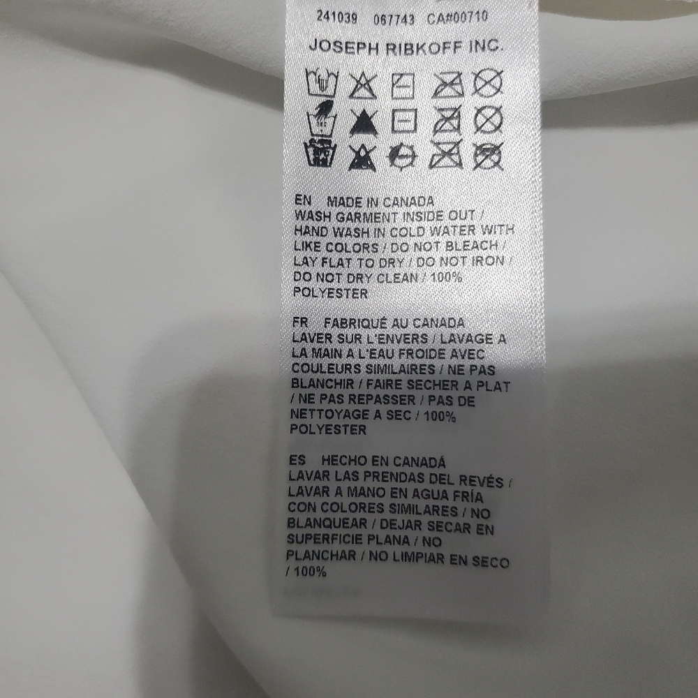 Joseph Ribkoff Vanilla Boxy Top Dolman Sleeves Size 14 NEW - Picture 13 of 13